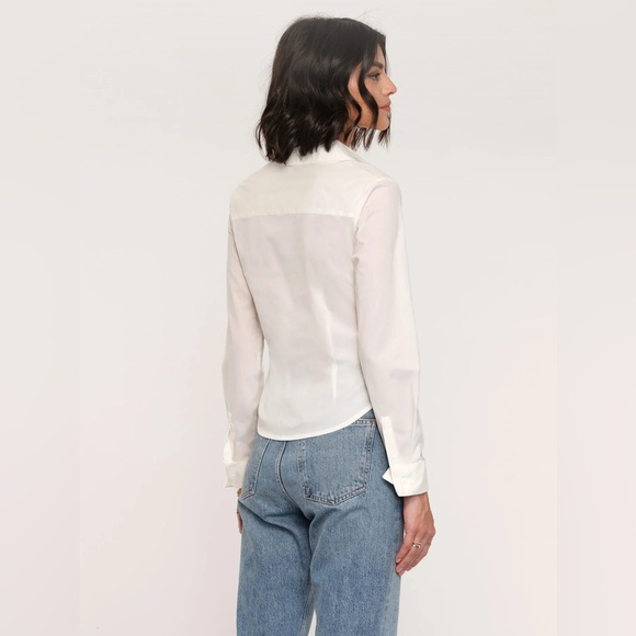 Nwt Heartloom Palmer Shirt in color eggshell size M - Picture 2 of 6